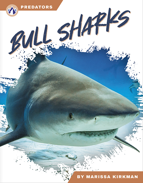 In this thrilling book, readers learn about the hunting styles, habitats, and diets of bull sharks. Short paragraphs of easy-to-read text are paired with plenty of colorful photos to make reading engaging and accessible. The book also includes a table of contents, fun facts, sidebars, comprehension questions, a glossary, an index, and a list of resources for further reading. Apex books have low reading levels (grades 2-3) but are designed for older students, with interest levels of grades 3-7.