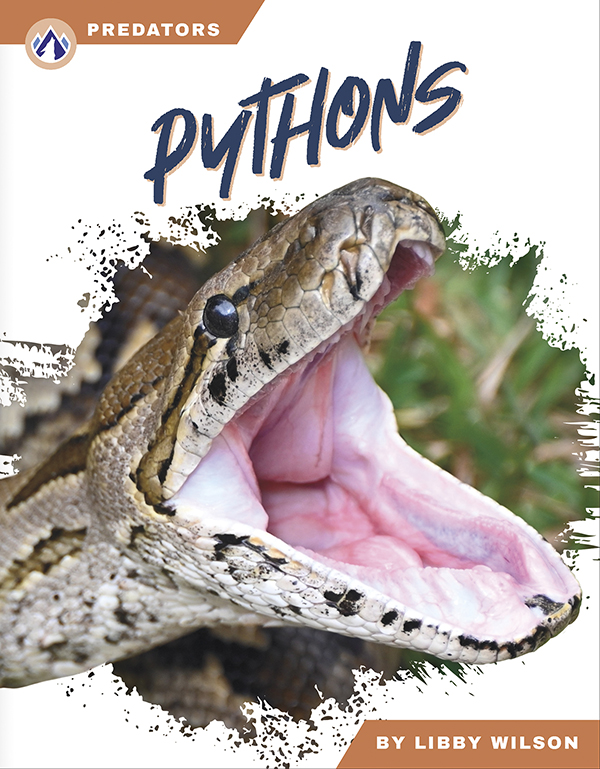 In this thrilling book, readers learn about the hunting styles, habitats, and diets of pythons. Short paragraphs of easy-to-read text are paired with plenty of colorful photos to make reading engaging and accessible. The book also includes a table of contents, fun facts, sidebars, comprehension questions, a glossary, an index, and a list of resources for further reading. Apex books have low reading levels (grades 2-3) but are designed for older students, with interest levels of grades 3-7.