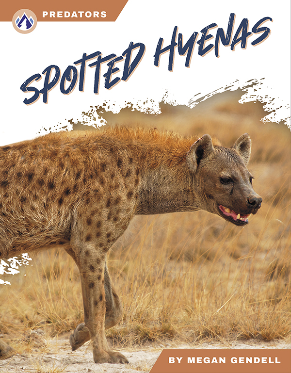 In this thrilling book, readers learn about the hunting styles, habitats, and diets of spotted hyenas. Short paragraphs of easy-to-read text are paired with plenty of colorful photos to make reading engaging and accessible. The book also includes a table of contents, fun facts, sidebars, comprehension questions, a glossary, an index, and a list of resources for further reading. Apex books have low reading levels (grades 2-3) but are designed for older students, with interest levels of grades 3-7.