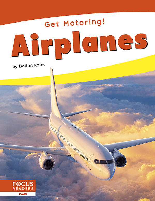 This engaging book teaches readers about airplanes. It describes how airplanes work, the different parts of the vehicle, and its uses. The book includes colorful pictures, informative captions, a table of contents, and an index. This Focus Readers series is at the Scout level, aligned to reading levels of grades K–1 and interest levels of grades K–1