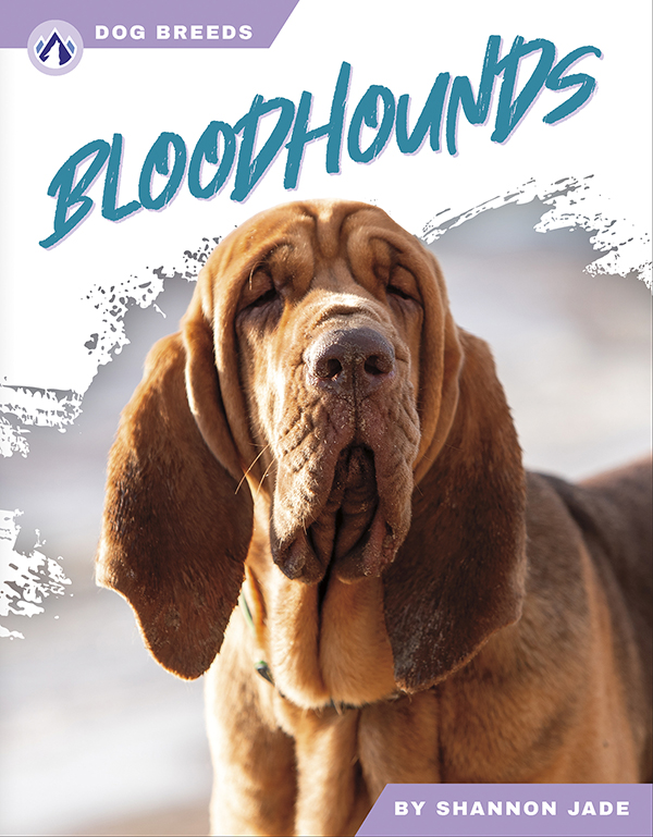 This accessible book explores the history and famous traits of bloodhounds. Short paragraphs of easy-to-read text are paired with plenty of colorful photos to make reading engaging and accessible. The book also includes a table of contents, fun facts, sidebars, comprehension questions, a glossary, an index, and a list of resources for further reading. Apex books have low reading levels (grades 2-3) but are designed for older students, with interest levels of grades 3-7.