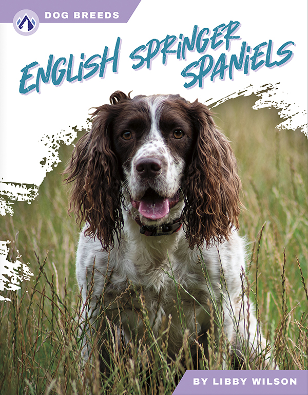 This accessible book explores the history and famous traits of English springer spaniels. Short paragraphs of easy-to-read text are paired with plenty of colorful photos to make reading engaging and accessible. The book also includes a table of contents, fun facts, sidebars, comprehension questions, a glossary, an index, and a list of resources for further reading. Apex books have low reading levels (grades 2-3) but are designed for older students, with interest levels of grades 3-7.