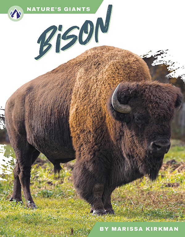 This book describes the habitats, diet, and life cycle of bison. Short paragraphs of easy-to-read text are paired with plenty of colorful photos to make reading engaging and accessible. The book also includes a table of contents, fun facts, sidebars, comprehension questions, a glossary, an index, and a list of resources for further reading. Apex books have low reading levels (grades 2-3) but are designed for older students, with interest levels of grades 3-7.