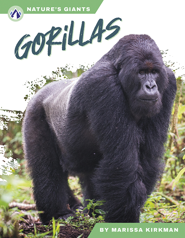 This book describes the habitats, diet, and life cycle of gorillas. Short paragraphs of easy-to-read text are paired with plenty of colorful photos to make reading engaging and accessible. The book also includes a table of contents, fun facts, sidebars, comprehension questions, a glossary, an index, and a list of resources for further reading. Apex books have low reading levels (grades 2-3) but are designed for older students, with interest levels of grades 3-7.