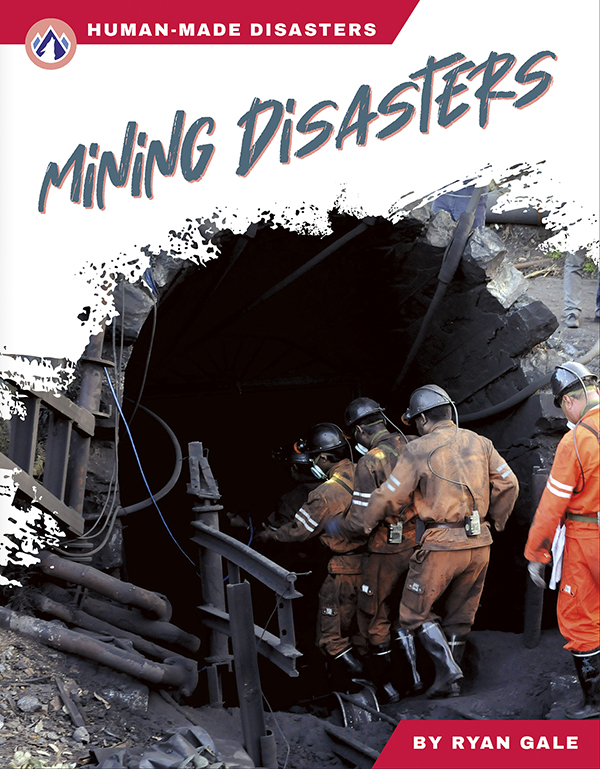 This book describes the causes and dangers of cave-ins and explosions at mines. Short paragraphs of easy-to-read text are paired with plenty of colorful photos to make reading engaging and accessible. The book also includes a table of contents, fast facts, sidebars, comprehension questions, a glossary, an index, and a list of resources for further reading. Apex books have low reading levels (grades 2-3) but are designed for older students, with interest levels of grades 3-7.