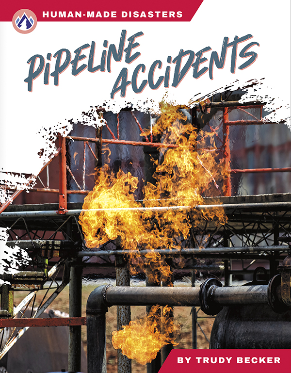 This book describes the causes and dangers of pipelines leaking or exploding. Short paragraphs of easy-to-read text are paired with plenty of colorful photos to make reading engaging and accessible. The book also includes a table of contents, fast facts, sidebars, comprehension questions, a glossary, an index, and a list of resources for further reading. Apex books have low reading levels (grades 2-3) but are designed for older students, with interest levels of grades 3-7.