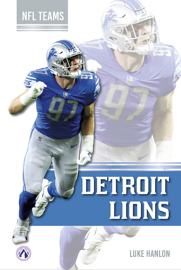 This book offers an exciting look at the Detroit Lions, from the legends of the past to the superstars of today. Short paragraphs provide easy-to-read text, while vivid photographs make the book engaging and accessible. The book also includes informative sidebars, a list of team records, a timeline, comprehension questions, a glossary, an index, and a list of resources for further reading. This book is part of the Apex Varsity imprint, which has a reading level of grade 3. However, the imprint is specifically designed for older readers, with interest levels of grades 3–9.