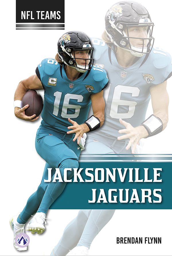 This book offers an exciting look at the Jacksonville Jaguars, from the legends of the past to the superstars of today. Short paragraphs provide easy-to-read text, while vivid photographs make the book engaging and accessible. The book also includes informative sidebars, a list of team records, a timeline, comprehension questions, a glossary, an index, and a list of resources for further reading. This book is part of the Apex Varsity imprint, which has a reading level of grade 3. However, the imprint is specifically designed for older readers, with interest levels of grades 3–9.