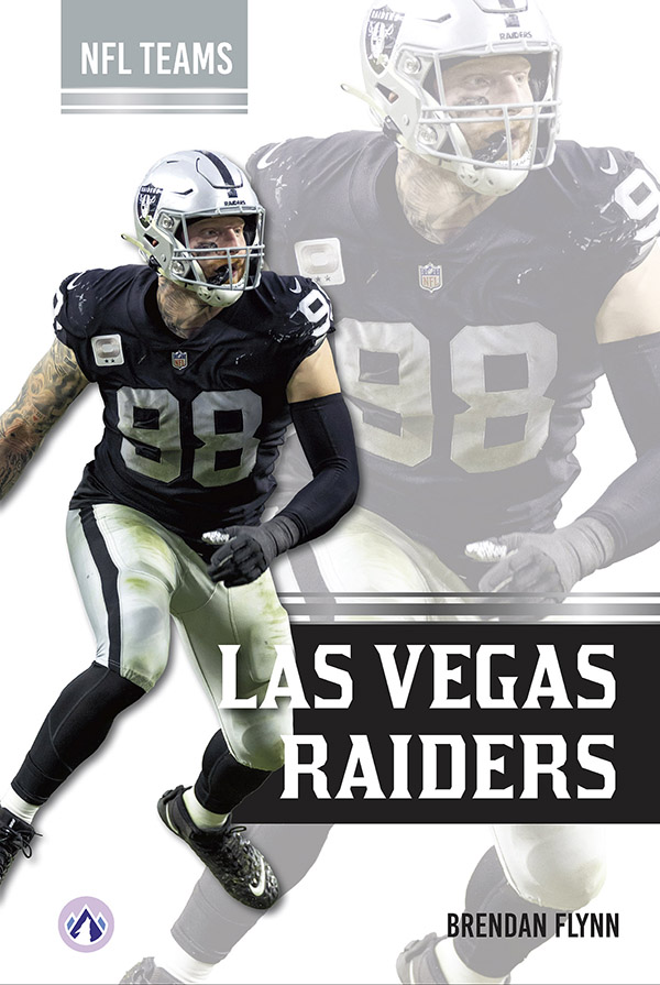 This book offers an exciting look at the Las Vegas Raiders, from the legends of the past to the superstars of today. Short paragraphs provide easy-to-read text, while vivid photographs make the book engaging and accessible. The book also includes informative sidebars, a list of team records, a timeline, comprehension questions, a glossary, an index, and a list of resources for further reading. This book is part of the Apex Varsity imprint, which has a reading level of grade 3. However, the imprint is specifically designed for older readers, with interest levels of grades 3–9.