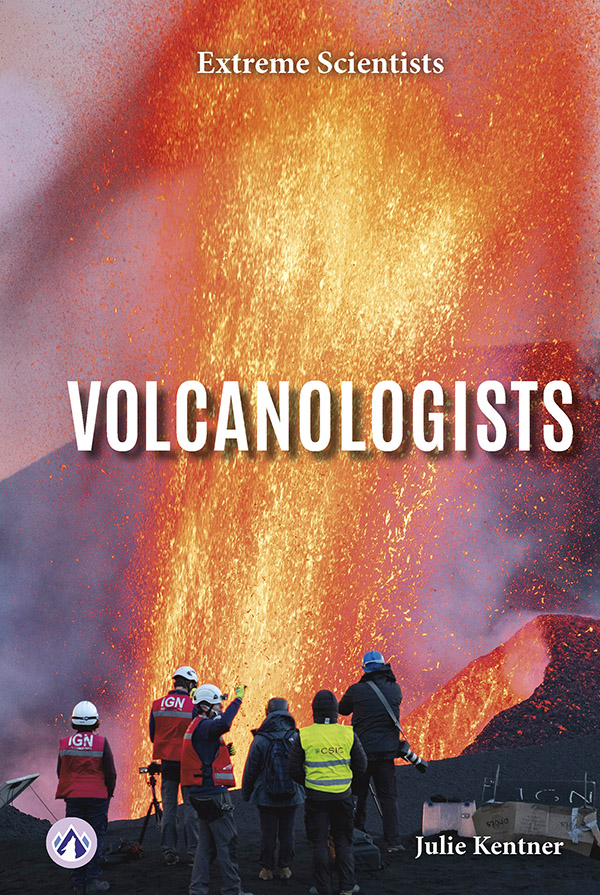 This book provides an engaging overview of how and why scientists travel to study volcanoes up-close. Large photos and short paragraphs of easy-to-read text make the book accessible and engaging, and its many informative sidebars add fascinating facts. The book also includes an infographic listing skills needed for working in this field, comprehension questions, a glossary, an index, and a list of resources for further reading. This book is part of the Apex Honors imprint, which has a reading level of grade 3. However, the imprint is specifically designed for older readers, with interest levels of grades 3–9.
