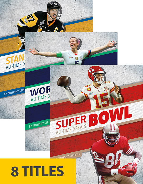 This exciting series introduces readers to the greatest performers on the biggest stage their sport has to offer. Each book focuses on players who made a major impact during a championship game, series, or event, and what made those players great. Each book features a table of contents, a timeline of the biggest moments featured in the book, championship facts, additional resource links, a glossary, and an index. This Press Box Books title is aligned to a reading level of grade 3 and an interest level of grades 2-4.