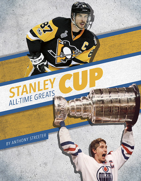 Get to know the greatest players in the history of the Stanley Cup, from the legends of the past to today’s biggest superstars. This action-packed book also includes a timeline, Stanley Cup facts, additional resources links, a glossary, and an index. This Press Box Books title is aligned to a reading level of grade 3 and an interest level of grades 2-4.