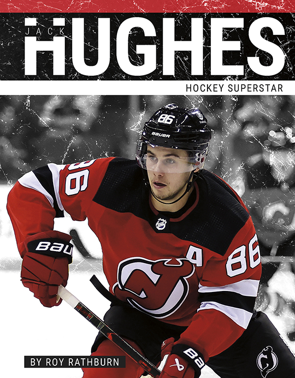 This book dives deep into the life and career of New Jersey Devils prodigy Jack Hughes. The book also includes a table of contents, a map of where Hughes's biggest accomplishments took place, a list of Hughes's accolades, additional resource links, a glossary, and an index. This Press Box Books title is aligned to a reading level of grades 3-4 and an interest level of grades 3-7.