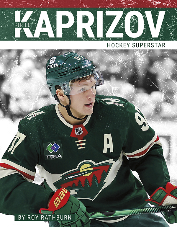 This book dives deep into the life and career of Minnesota Wild superstar Kirill Kaprizov. The book also includes a table of contents, a map of where Kaprizov's biggest accomplishments took place, a list of Kaprizov's accolades, additional resource links, a glossary, and an index. This Press Box Books title is aligned to a reading level of grades 3-4 and an interest level of grades 3-7.