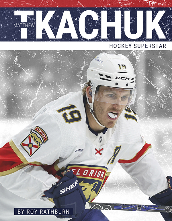 This book dives deep into the life and career of Florida Panthers superstar Matthew Tkachuk. The book also includes a table of contents, a map of where Tkachuk's biggest accomplishments took place, a list of Tkachuk's accolades, additional resource links, a glossary, and an index. This Press Box Books title is aligned to a reading level of grades 3-4 and an interest level of grades 3-7.