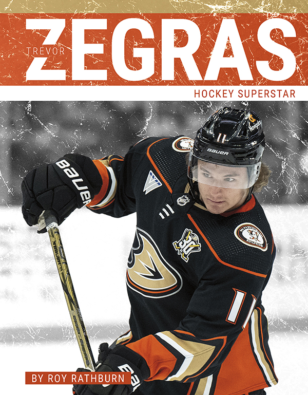This book dives deep into the life and career of Anaheim Ducks phenom Trevor Zegras. The book also includes a table of contents, a map of where Zegras's biggest accomplishments took place, a list of Zegras's accolades, additional resource links, a glossary, and an index. This Press Box Books title is aligned to a reading level of grades 3-4 and an interest level of grades 3-7.
